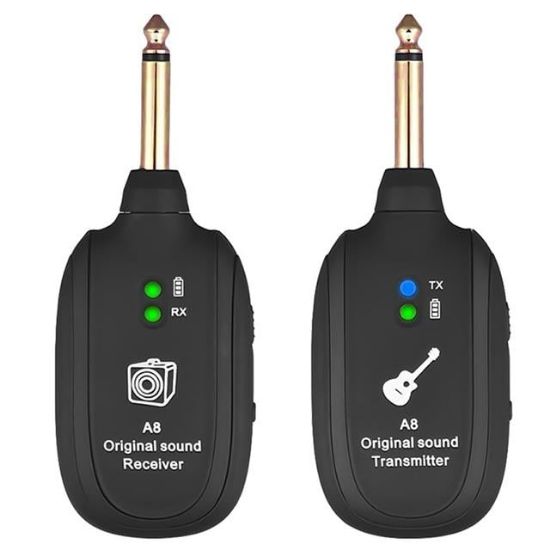 Magicvoice MV-19583 Uhf Gitar Tip Kablosuz Amfi Ve Enstrüman Kablosuz Mikrofonu resmi