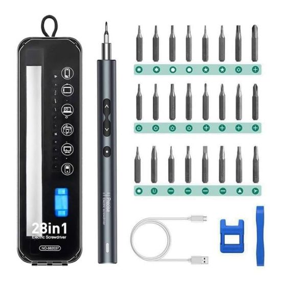 NOYAFA NO-882037 28IN1 MİNİ ŞARJLI TORNAVİDA SETİ resmi