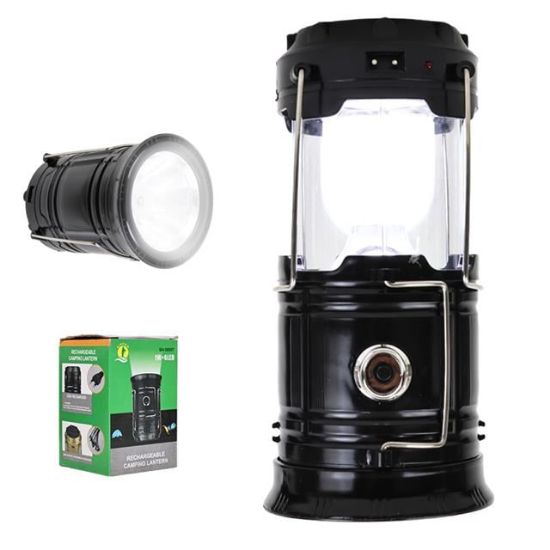 Powermaster Solar Şarjlı Kamp Lambası Sh-5800t 1w 6led resmi