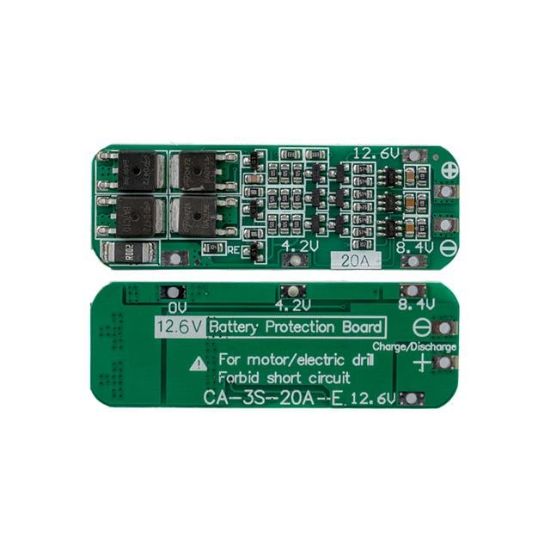 Weko BMS-24031 3S 20A BMS Devresi Lityum Batarya Şarj Modülü resmi