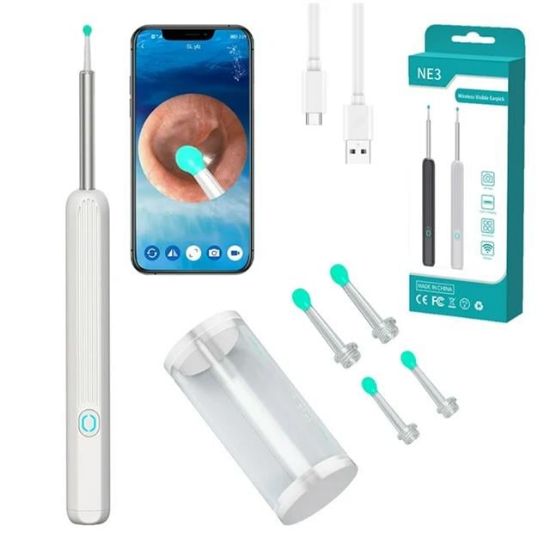 POWERMASTER PM-24064 ENDOSKOP KAMERALI KULAK TEMİZLEME SETİ resmi