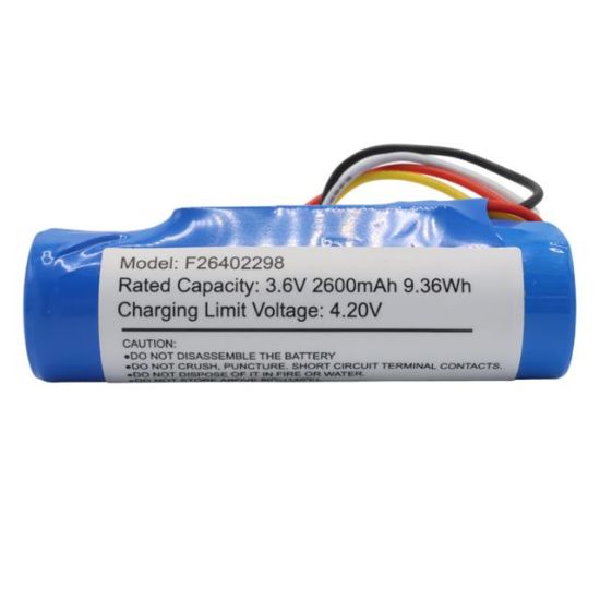 PowerMaster PM-24803 3.6V 2600mAh 4 Pin Soketli Beko Yazar Kasa Pos Cihazı Pili 18650 Lityum Batarya (VPS906R) resmi