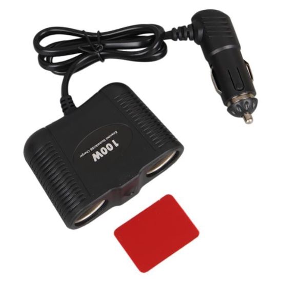 Olesson 1642 12-24V 100W 70cm Kablolu 2'li Araç Çakmak Çoklayıcı resmi