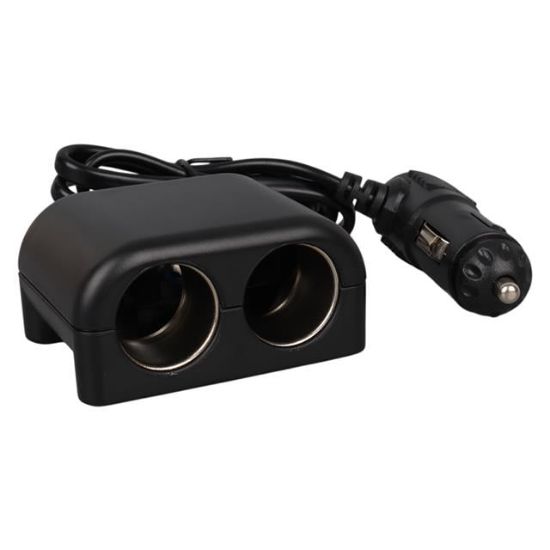 Olesson 1644 12-24V 100W 70cm Kablolu 2'LI Araç Çakmak Çoklayıcı resmi