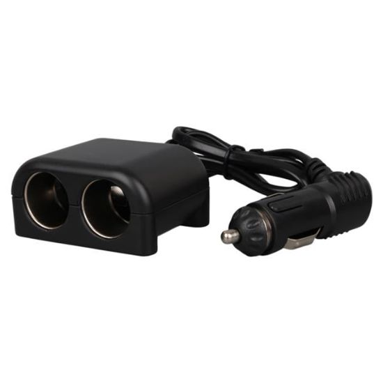 Olesson 1644 12-24V 100W 70cm Kablolu 2'LI Araç Çakmak Çoklayıcı resmi