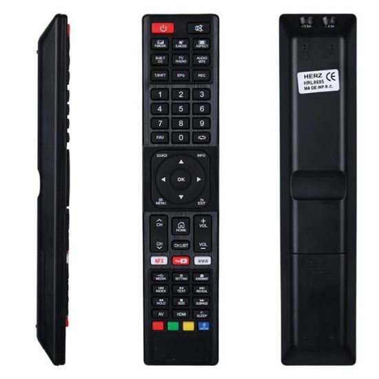 Awox - Rose - Telenova Netflix-Youtube Tuşlu Lcd - Led Tv Kumandası (HRL9695)                             resmi