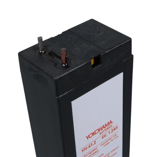 YOKOHAMA YH-41.2 4 VOLT - 1.2 AMPER KURU AKÜ  (35.2 X 22 X 91 MM) resmi