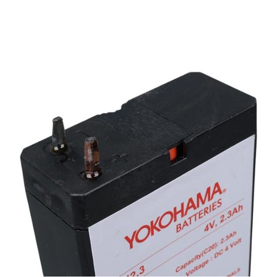 YOKOHAMA YH-42.3 4 VOLT - 2.3 AMPER KURU AKÜ (50 X 100 X 22 MM) resmi