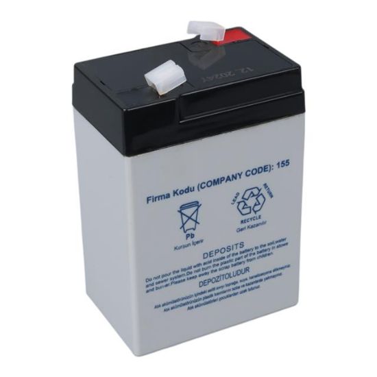 YOKOHAMA YH-64.0 6 VOLT - 4 AMPER IŞILDAK AKÜSÜ (70 X 48 X 101 MM) resmi