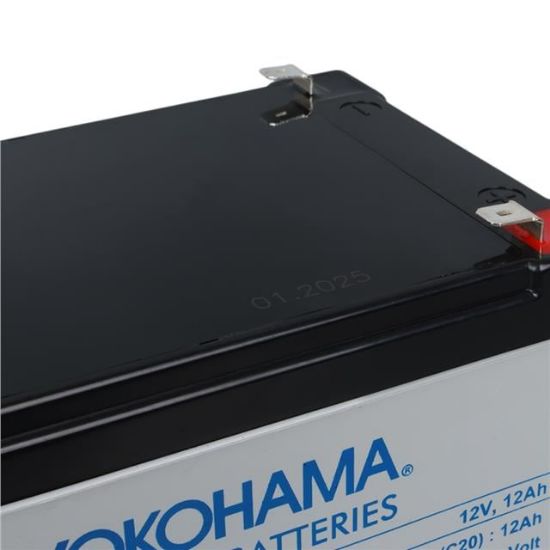 YOKOHAMA YH-1212 12 VOLT - 12 AMPER KURU AKÜ (151 X 98 X 95 MM) resmi