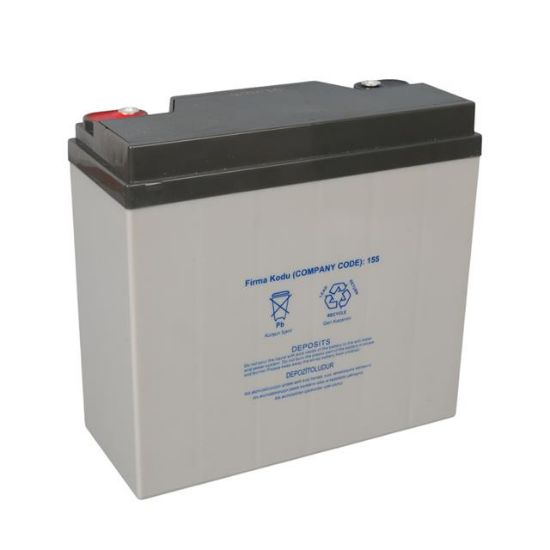 YOKOHAMA YH-1224 12 VOLT - 24 AMPER ELEKTRİKLİ BİSİKLET AKÜSÜ (180 X 76 X 167 MM) resmi