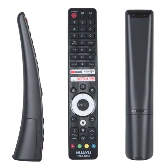 Huayu RM-L1868 Üniversal Sharp Netflix - Youtube - Prime Video Tuşlu LCD-LED TV Kumanda resmi