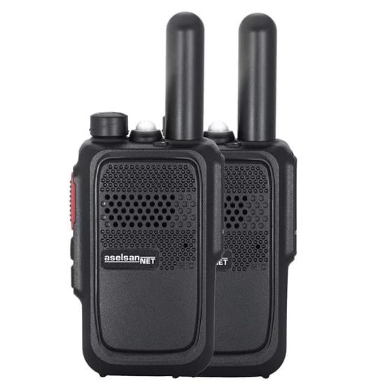 ASELSAN PM-580 PMR ŞARJ DAHİL İKİLİ EL TELSİZİ (10 KM)(16 KANAL + 121 ALT KANAL) resmi