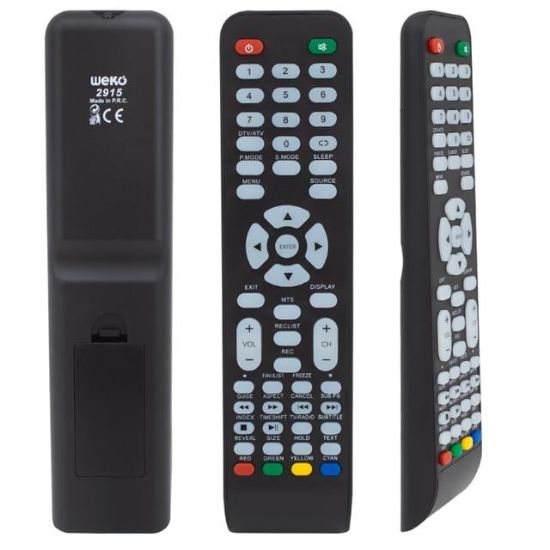 WEKO KL NORDMENDE-PROFİLO-SANYO LCD LED TV KUMANDASI resmi