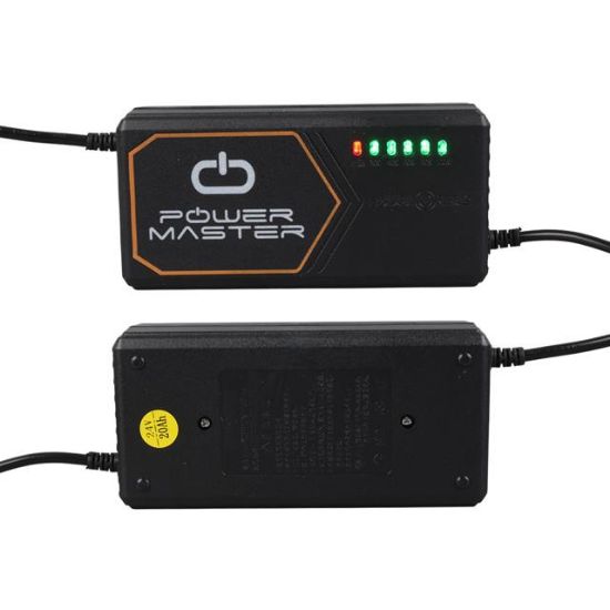POWERMASTER PM-31174 24 VOLT - 20 AMPER ELEKTRİKLİ BİSİKLET ŞARJ CİHAZI resmi