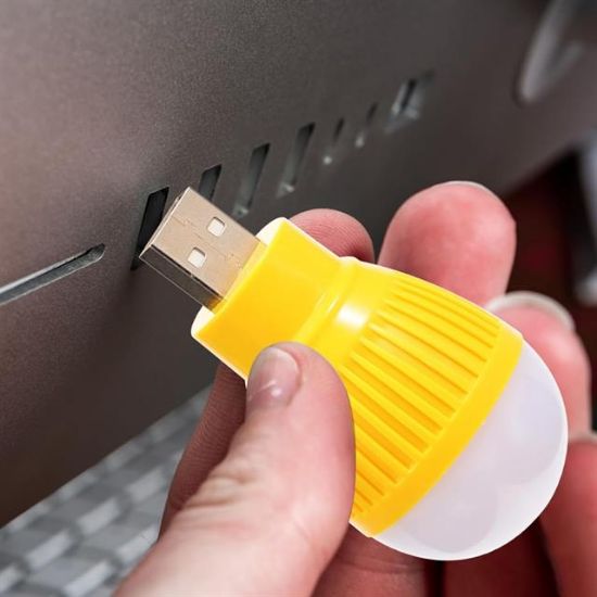 USB GECE LAMBASI MİNİ AMPUL resmi