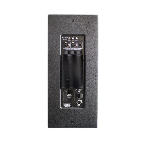 PROMAIN MS-1015GA 600 WATT 38 CM AKTİF AHŞAP KABİN HOPARLÖR resmi