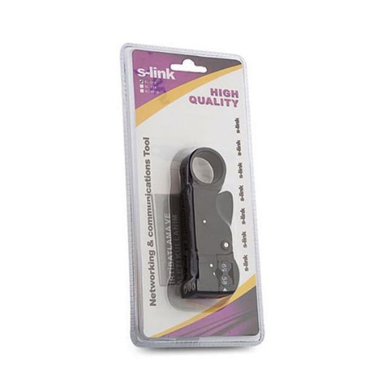 S-LINK SL-314 RG58-59-62-3C-4C 3 BIÇAKLI KOAKSİYEL KABLO AÇICISI resmi