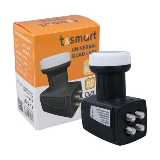 TSMART ULTRA HD 4K UNIVERSAL QUAD DÖRTLÜ LNB 0.1DB resmi
