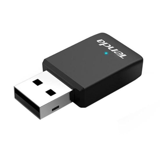 TENDA U9 WIFI AC650 DUAL BAND USB ADAPTÖR resmi