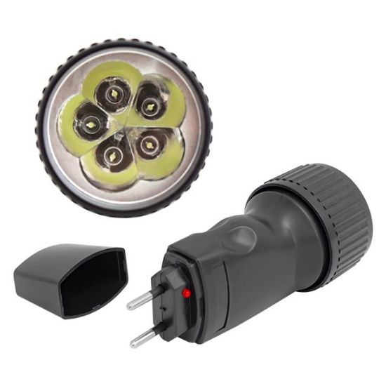 POWERMASTER PM-6948 ŞARJLI 5 POWER LEDLİ EL FENERİ resmi