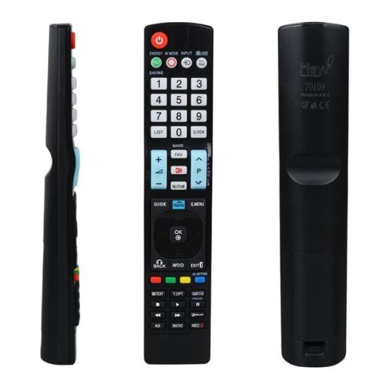 Hey RM-L930 Küçük Kalıp LG GUIDE-HOME-Q.Menü Tuşlu Lcd Led TV Kumanda resmi