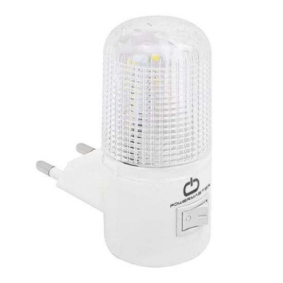 Powermaster QL-102 Ledli Anahtarlı Gece Lambası (0.5 Watt Saatte) resmi