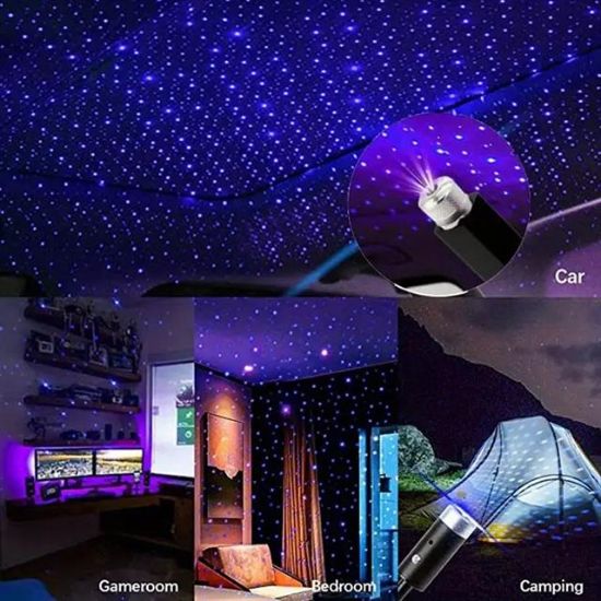 POWERMASTER USB ARAÇ İÇİ DEKORATİF MAVİ LED IŞIK resmi