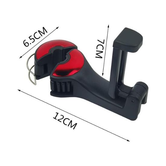 PowerMaster PM-20941 Araç Koltuk Arkası Kanca Askılık- Telefon Tutucu (Teleskopik) resmi