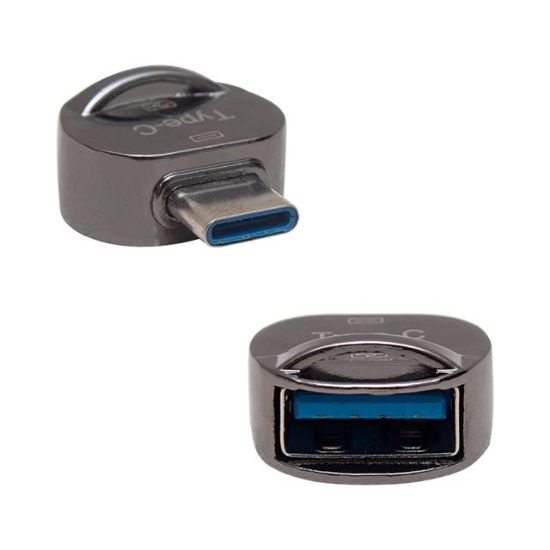 POWERMASTER TYPE-C TO USB OTG ÇEVİRİCİ (ALTI OVAL) resmi