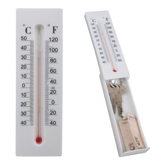 SUNUP SN-24891 DEKORATİF GİZLİ BÖLMELİ TERMOMETRE resmi