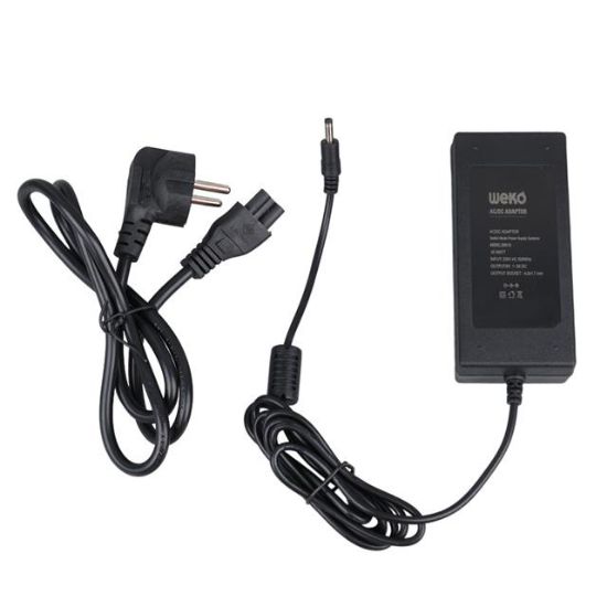 WEKO  9 VOLT - 5 AMPER YAZAR KASA/ POS MAKİNESİ MASAÜSTÜ ADAPTÖR 4.0*1.7 MM UÇLU resmi