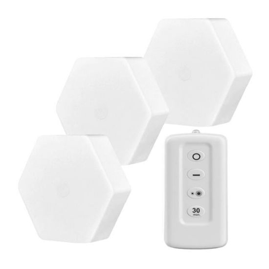 POWERMASTER MX-359 LEDLİ UZAKTAN KUMANDALI ÜÇLÜ TEZGAH ALTI AYDINLATMA resmi