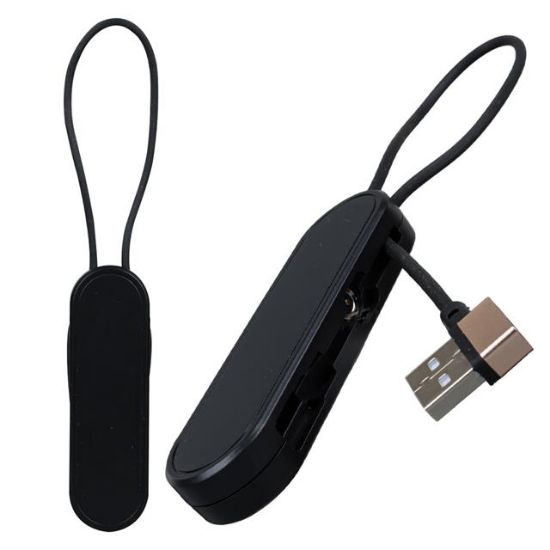 POWERMASTER PM-25906 SİYAH 3İN1 (TYPE C- LİGHTNİNG- MİCRO USB) MANYETİK UÇ TAŞINABİLİR ŞARJ KABLOSU resmi