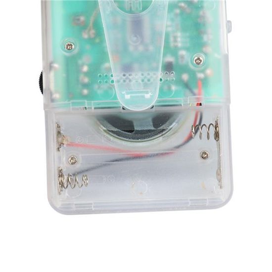 Starnic ST-821 AM-FM Şeffaf Analog Hapishane Radyosu (88-108 FM Frekans Aralığı) resmi