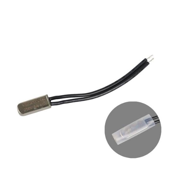 60 C TERMİK FUSE KABLOLU METAL 5A (IC-270) resmi