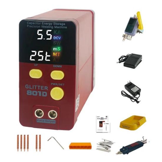 Glitter 801D Şarjlı Pil Punto Kaynak Makinesi resmi