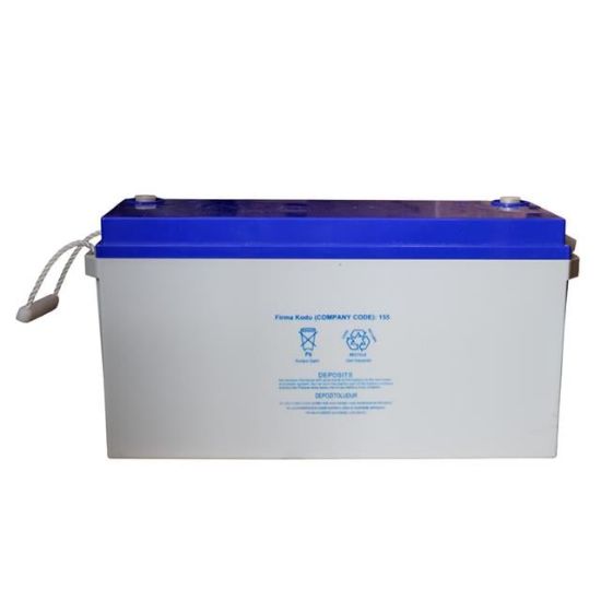 Yokohama YH-27018 12V 150Ah Tam Bakımsız Deep Cycle Jel Akü (481x170x241mm) resmi