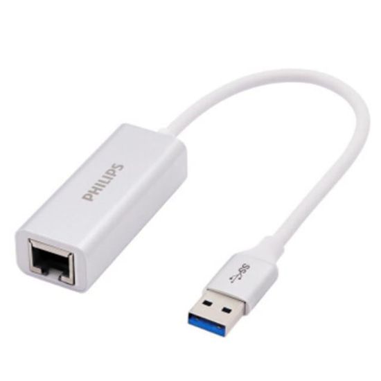 PHILIPS SWR1609I/93 USB 3.0 TO RJ45 ETHERNET ÇEVİRİCİ resmi