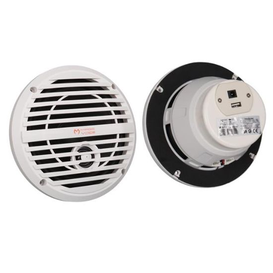 Magicvoice 65-2BQ5S 6.5” Usb'li 60 Watt Çiftli Marine Horn Hoparlör resmi