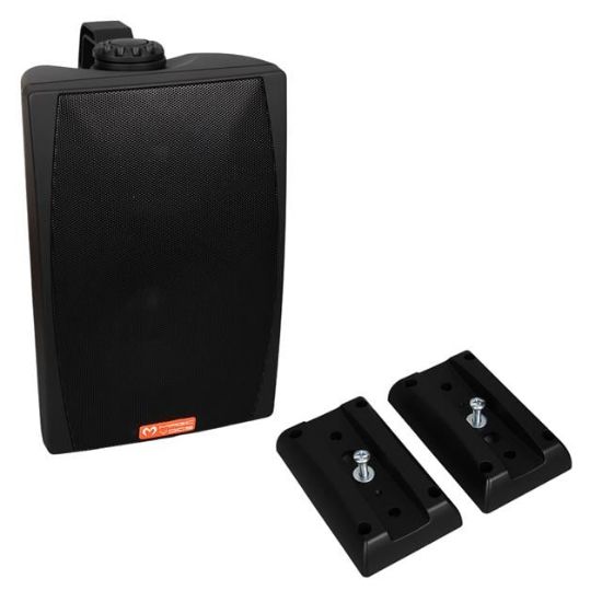 MagicVoice MV-03 16 CM 60 Watt Komütatörlü Hat Trafolu Siyah Sütun Hoparlör (2'li Takım) resmi