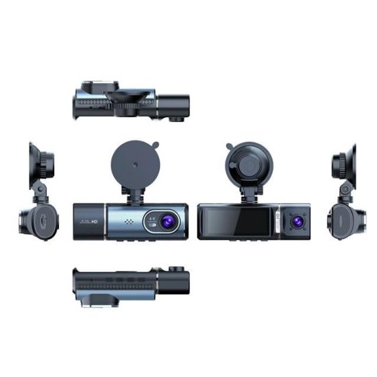 Powermaster PM-27086 3.16" Tft Ekran Çift Kameralı Gps Modüllü Hd Araç Kamerası Dvr (128gb Destekli) resmi