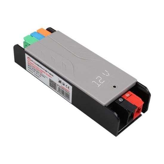 PowerMaster PM-26837 12 Volt 3 Amper 36 Watt Slim Metal Kasa Adaptör Voltaj Göstergeli 128x42x27mm resmi
