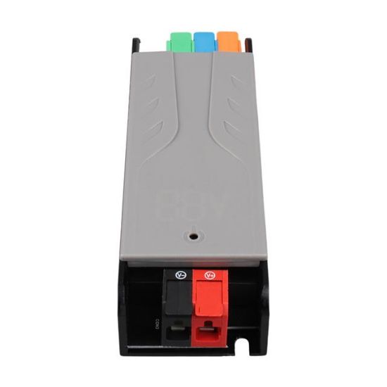 PowerMaster PM-26837 12 Volt 3 Amper 36 Watt Slim Metal Kasa Adaptör Voltaj Göstergeli 128x42x27mm resmi