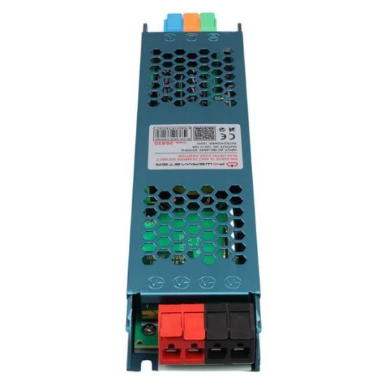 PowerMaster PM-26830 12 Volt 10 Amper 120 Watt Slim Metal Kasa Adaptör 208x50x23mm resmi