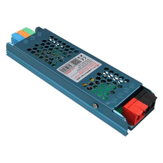 PowerMaster PM-26829 12 Volt 8.5 Amper 100 Watt Slim Metal Kasa Adaptör 180x50x23mm resmi