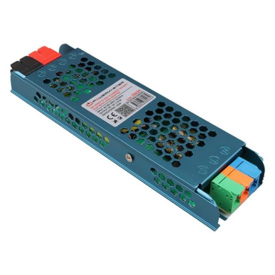 PowerMaster PM-26829 12 Volt 8.5 Amper 100 Watt Slim Metal Kasa Adaptör 180x50x23mm resmi
