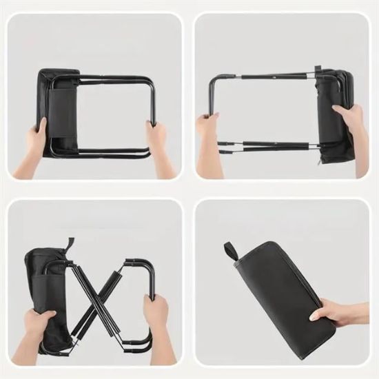 Sunup SN-27101 Ultra Hafif Portatif Katlanır Kamp ve Balıkçı Taburesi resmi