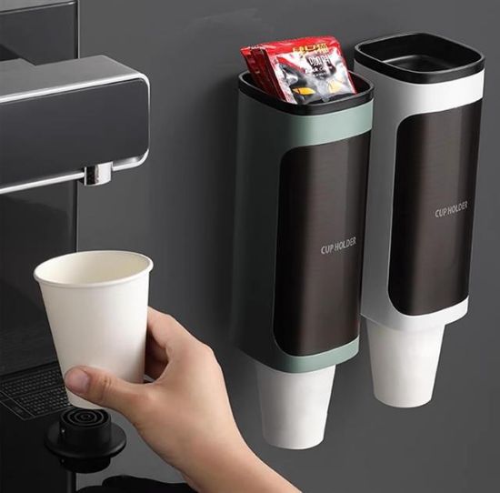 Sunup SN-27109 Kendinden Yapışkanlı Plastik - Karton Bardak Dispenseri resmi