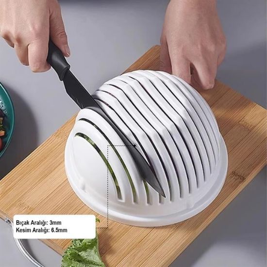 Sunup SN-27136 Pratik Meyve Sebze Salata Dilimleyici Kesici resmi